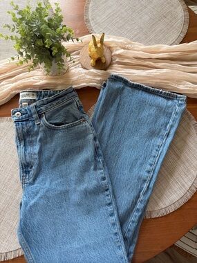 Abercrombie & Fitch Light Blue Boot Cut Jeans